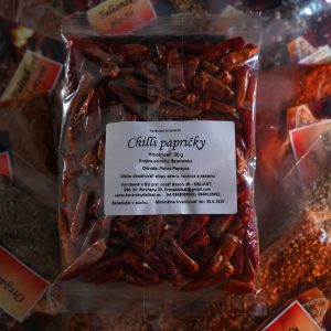 Chilli papričky